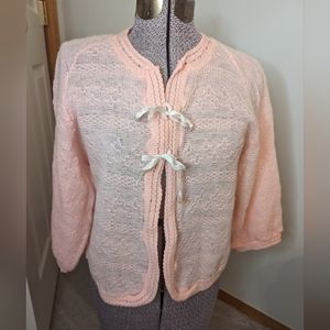 Vintage knit cardigan size S